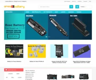 Oriccabattery.co.uk(Laptop Batteries) Screenshot