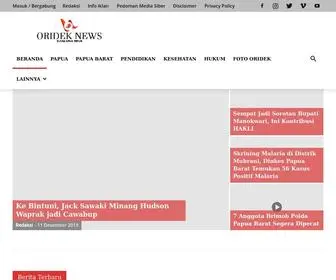Orideknews.com(SUARA UFUK TIMUR) Screenshot