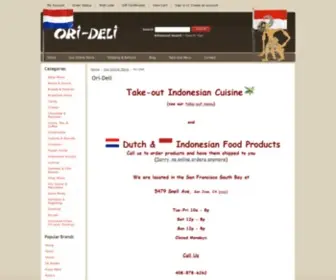 Orideli.com(About Ori) Screenshot