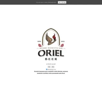 Orielbeer.com(Oriel Beer) Screenshot