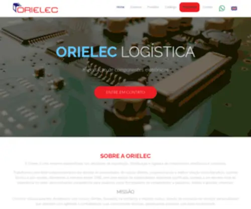 Orielec.com.br(Componentes Eletrônicos) Screenshot