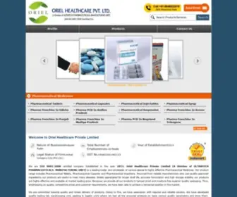 Orielhealthcare.com(Oriel Healthcare Private Limited) Screenshot