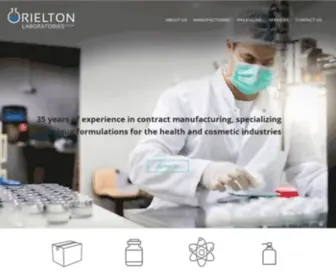 Orieltonlabs.com.au(Orielton Labolatories) Screenshot