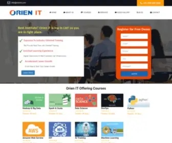 Orienit.com(Hadoop Training in Hyderabad) Screenshot