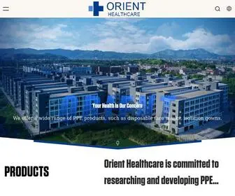 Orient-Healthcare.com(Bulk Isolation Gowns) Screenshot