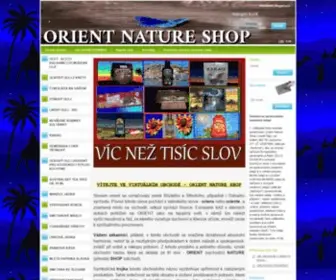 Orient-Nature-Shop.cz(Tento e) Screenshot