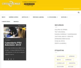Orientachile.cl(OrientaChile ? OrientaChile) Screenshot