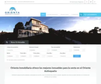 Orientainmobiliaria.com(Inmobiliaria La Cantaleta) Screenshot