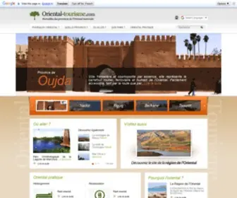 Oriental-Tourisme.com(Oriental Tourisme) Screenshot