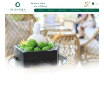 Orientalaspa.com(Best Phuket Spa in Patong Beach) Screenshot