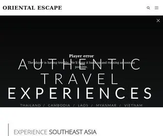 Orientalescape.com(Thailand’s Top Travel Agency) Screenshot