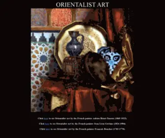 Orientalist-ART.org(Orientalist Art) Screenshot