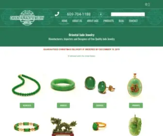 Orientaljadejewelry.com(Oriental Jade Jewelry) Screenshot