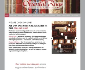 Orientalrugsofnorwich.co.uk(Oriental Rugs) Screenshot