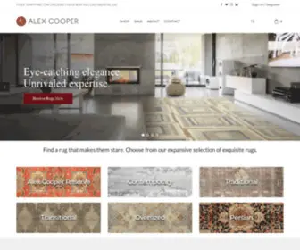 Orientalrugsonline.com(Alex Cooper Gallery of Rugs) Screenshot