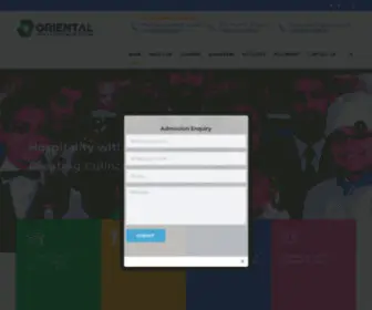 Orientalschool.com(Best Hotel Management College in Kerala) Screenshot