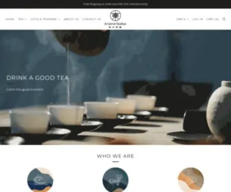 Orientalteabox.com(Finest High Quality Tea From East Asia) Screenshot