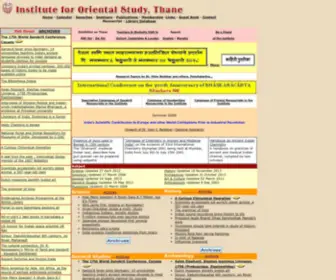 Orientalthane.com(Institute for Oriental Study) Screenshot