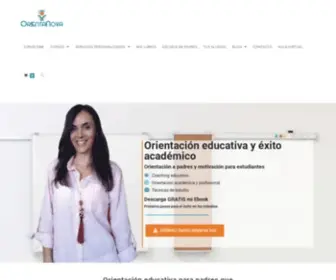 Orientanova.com(Orientación educativa y técnicas de estudio) Screenshot