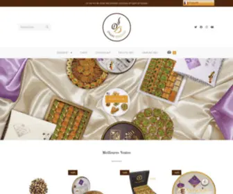Orientdelicious.com(Produits Syro) Screenshot