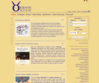 Oriente.de(ORIENTE Musik) Screenshot