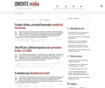 Orientemidia.org(Culturas) Screenshot