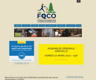 Orienteringquebec.ca(Accueil) Screenshot
