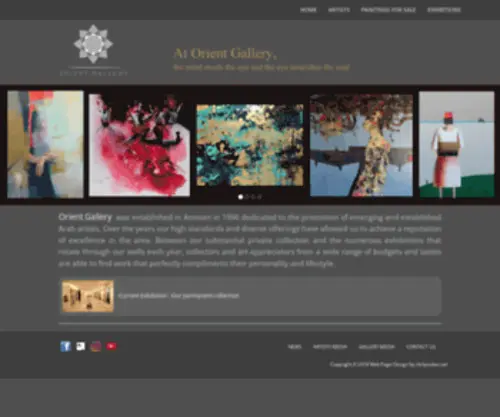 Orientgallery.net(Orient Gallery) Screenshot