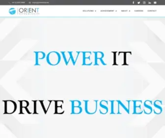 Orientindia.com(Orient Technologies) Screenshot