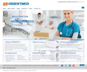 Orientmedicalsupplies.com(Co., Ltd) Screenshot