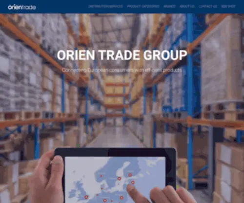 Orientrade.com(Orien Trade Group) Screenshot