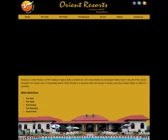 Orientresorts.in(Orient Resorts) Screenshot