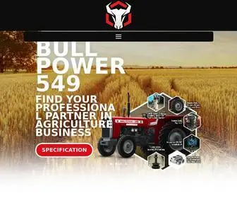 Orienttractors.com(Bull Power) Screenshot