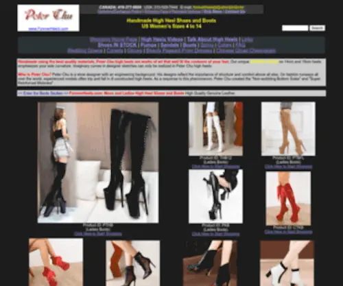 Orientvisual.com(Peter Chu Shoes 6 Inch Heels Forever) Screenshot