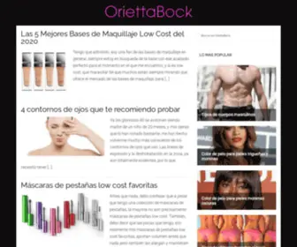 Oriettabock.com(Blog de Asesoria de imagen) Screenshot