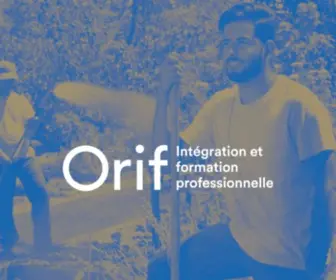 Orif.ch(Accueil) Screenshot