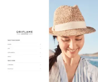 Oriflame.com(Oriflame Cosmetics) Screenshot