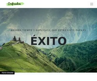 Orifreedom.com(Bienvenido) Screenshot