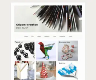 Origami-Creation.com(Origami-création) Screenshot