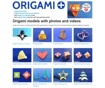 Origami.plus(Origami models with photos and videos) Screenshot