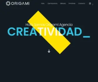 Origamiagencia.com(Diseño) Screenshot