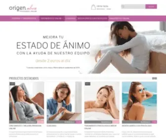 Origen-Alive.com(Origen Alive) Screenshot