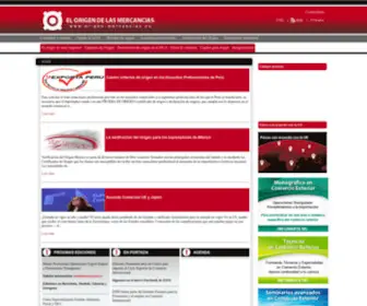 Origen-Mercancias.es(Mercancías) Screenshot