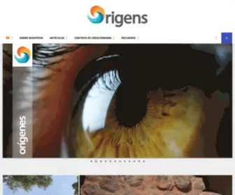 Origenesweb.org(Orígenes) Screenshot