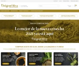 Origenoliva.com(Comprar aceite de oliva extra virgen) Screenshot