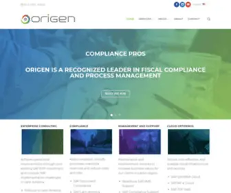 Origentech.com(Origen) Screenshot