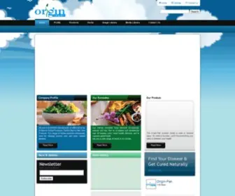 Origin-Pak.com(Ancient Treatment with Modern Facilities) Screenshot