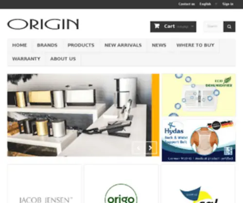 Origin-Products.com(Origin Products) Screenshot