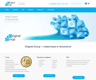 Original-Group.ru(Original Group) Screenshot