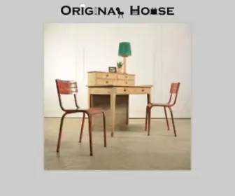 Original-House.co.uk(Vintage Industrial Furniture Online UK) Screenshot